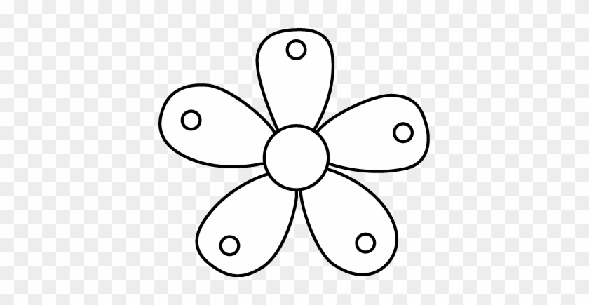 White Flower Clipart Single Flower - Flower #292221