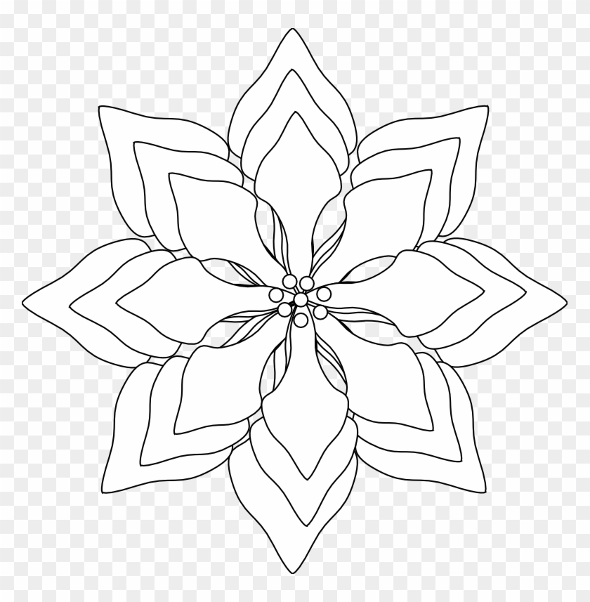 Peace Symbol Peace Sign Flower 58 Black White Line - Illyricum Coat Of Arms #292240