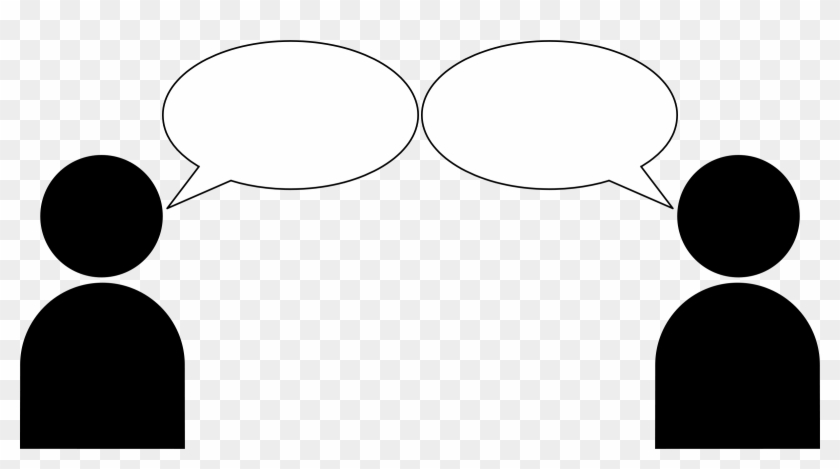 Bubble Talk Clipart Library - Two People Talking Cartoon - Free Transparent  PNG Clipart Images Download