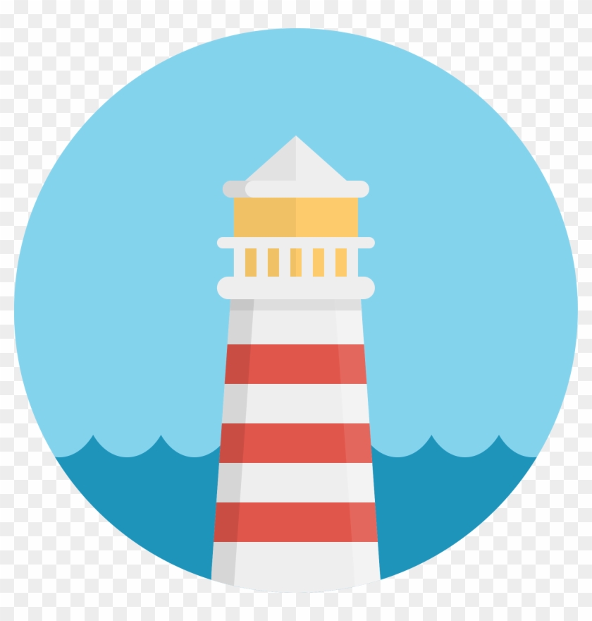 Ocean Current Cliparts 4, Buy Clip Art - Lighthouse #292406
