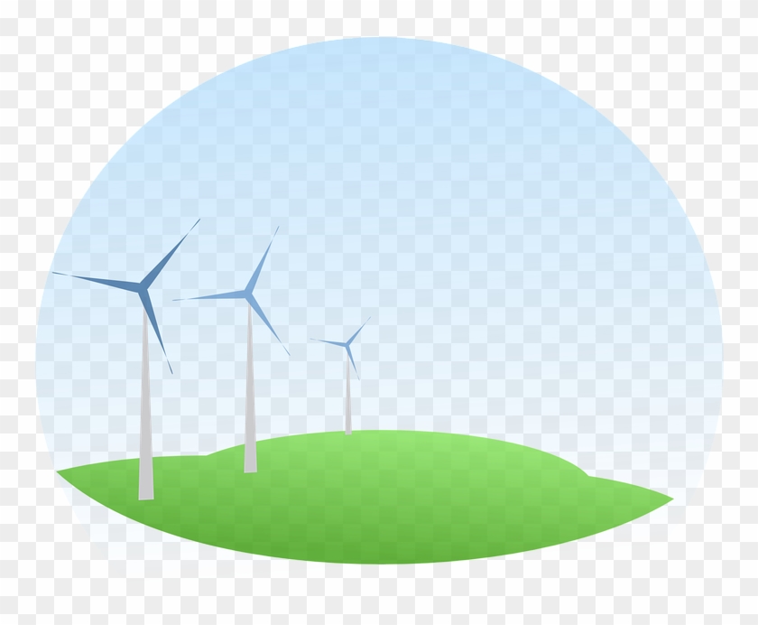 Wind Mills - Solar Energy Clipart Transparent #292539