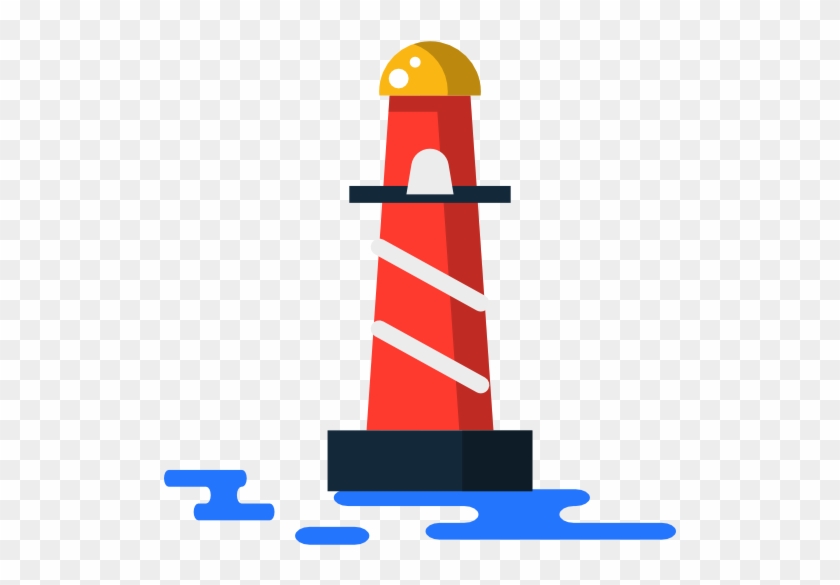 Lighthouse Free Icon - Lighthouse Flat Png #292565