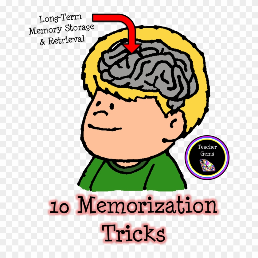 Memorization Study Skills Teacher Clip Art - Memorization Study Skills Teacher Clip Art #292638