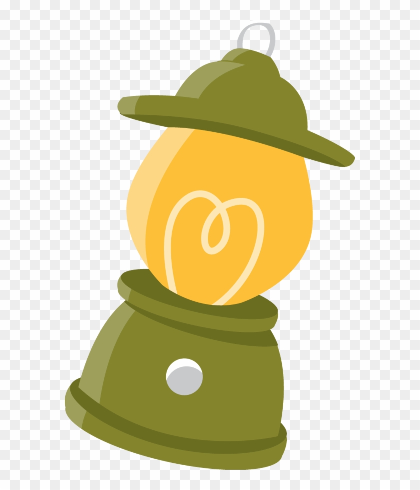 Say Hello - Camping Lantern Clip Art #292635