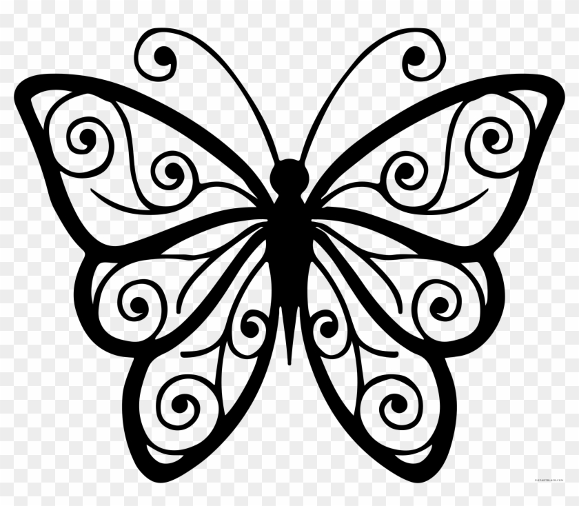 Art Explosion 500000 Clipart Software Nova Development - Clip Art Of Butterfly #292723