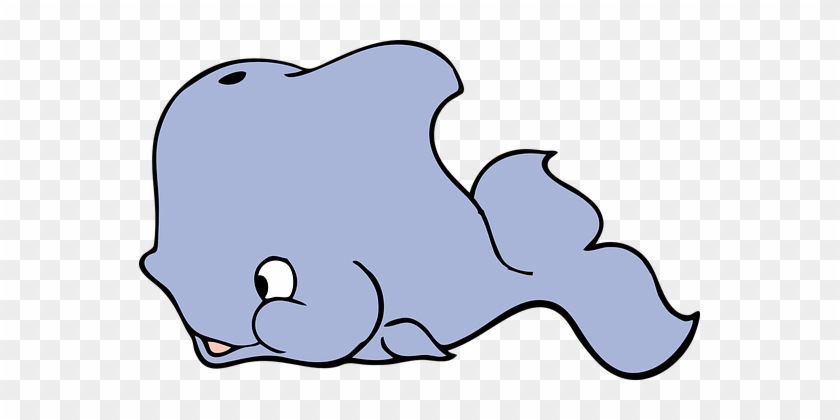 Whale Baby Whale Whale Calf Dolphin Marine - Whale Clip Art #292739