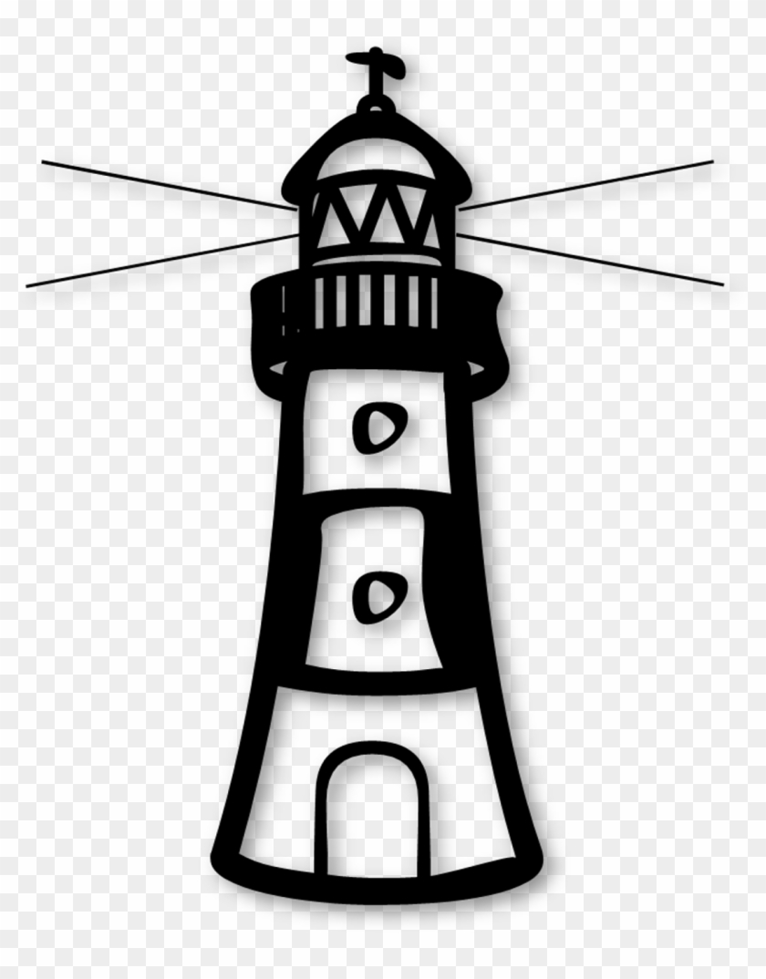 Lighthouse Clipart / Coloring Page Free - Frases Motivadoras Con Dibujo #292926