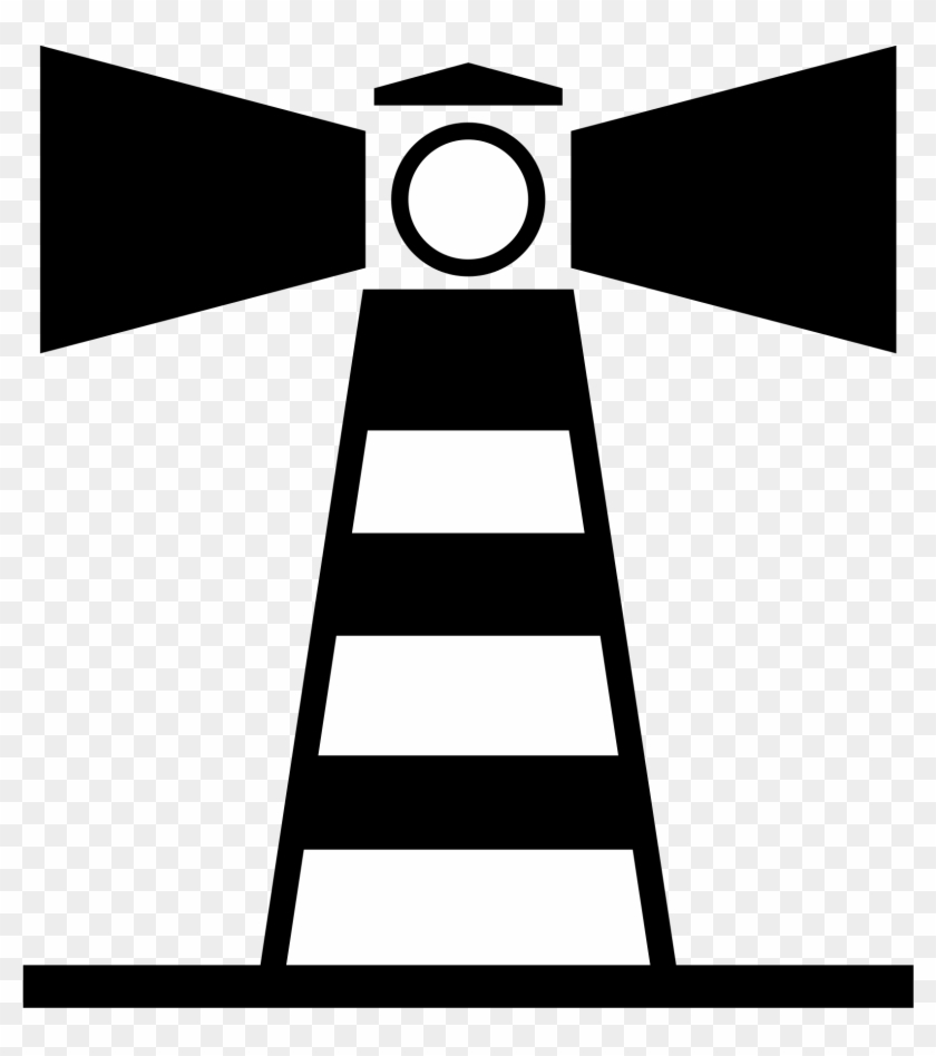 Free Lighthouse Clipart 19, - Lighthouse Symbol On A Map #292932