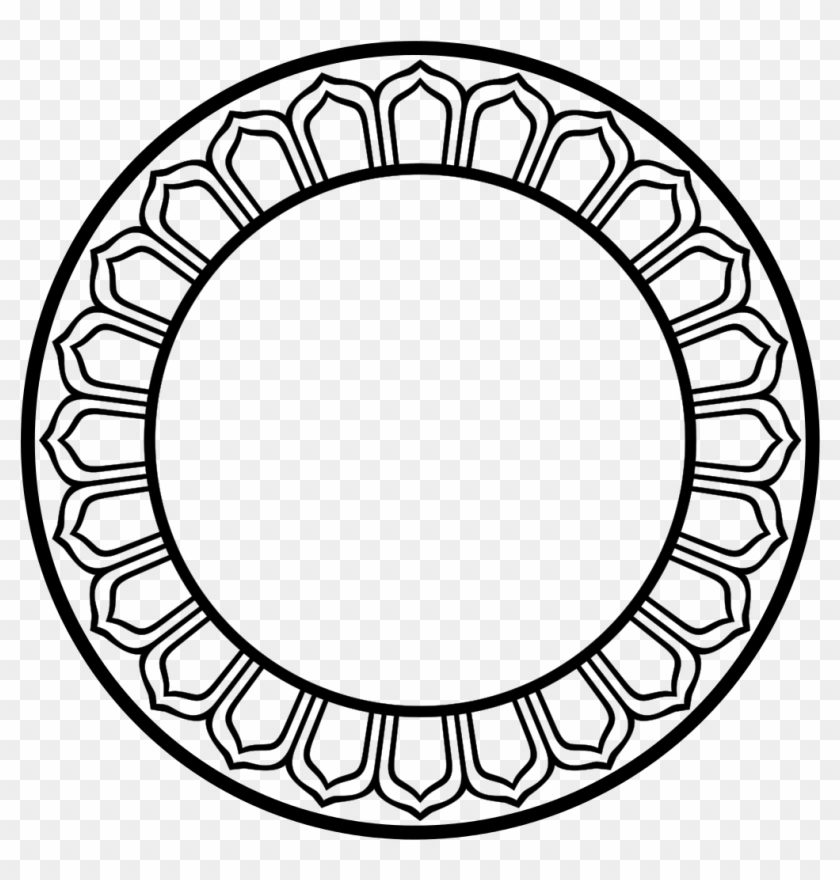 Litigation Cliparts 25, Buy Clip Art - Design On Paper Plate Flower #292966