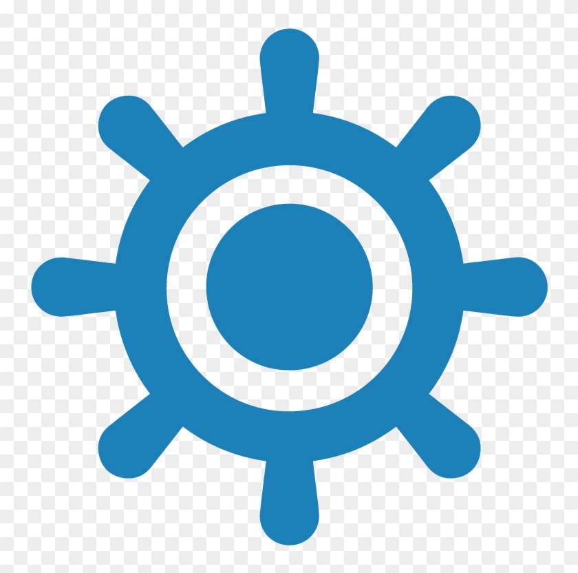 Our Fleet - Settings Icon Blue Png #292995