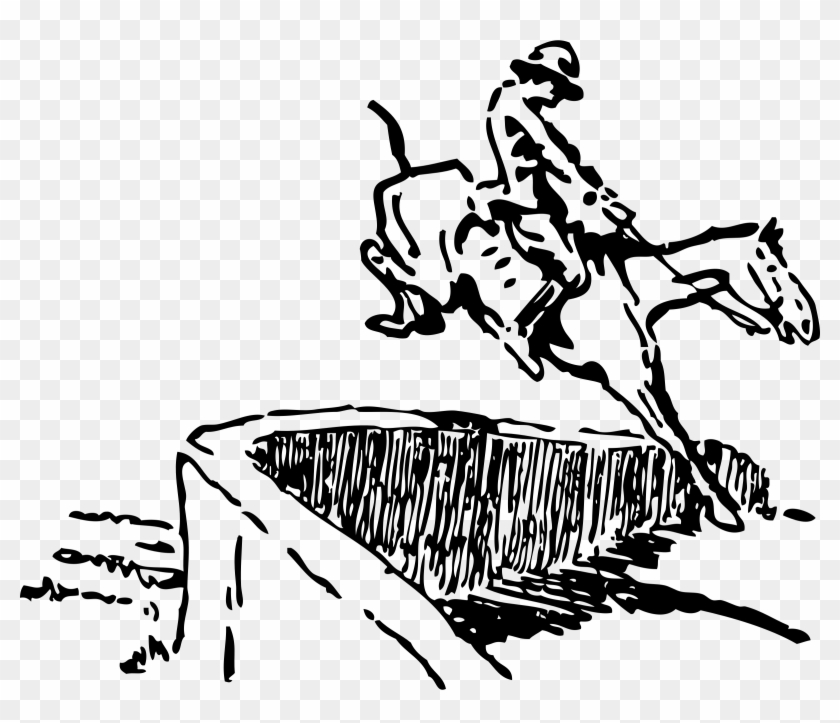 Jumping A Wall - Animated Moving Horse Jumping #293004