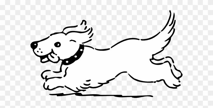 Dog Running Clipart 4 - Dog Running Clipart 4 #293033