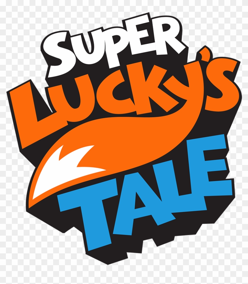 Super Lucky's Tale Outlined Stacked - Super Lucky's Tale Logo #293123
