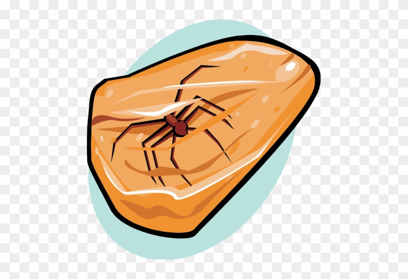 Amber - Preserved Fossil Clipart #293144