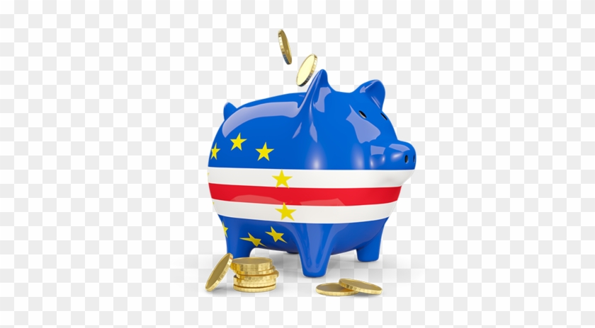 Illustration Of Flag Of Cape Verde - Piggy Bank #293190