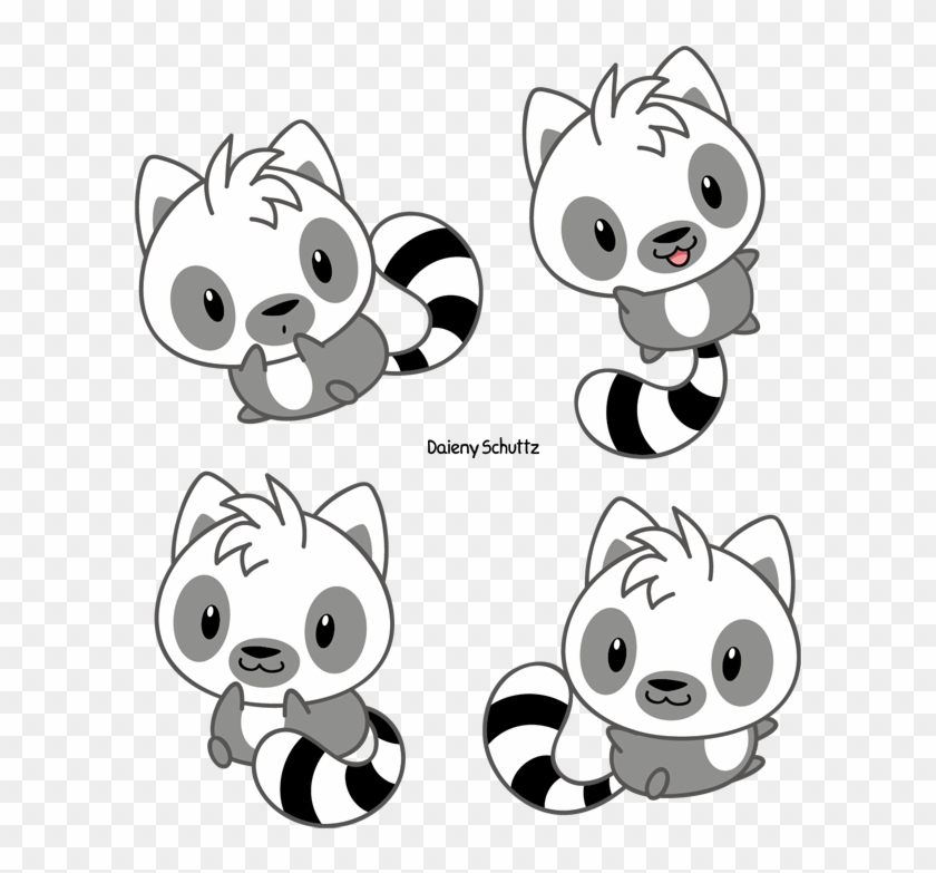 Chibi Ring-tailed Lemur By Daieny - Drawing #293262