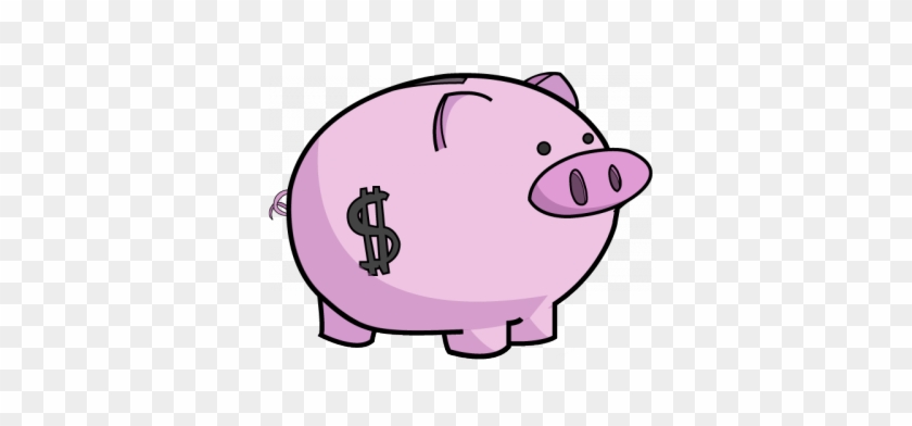 Cute Piggy Bank Clipart - Clip Art #293268