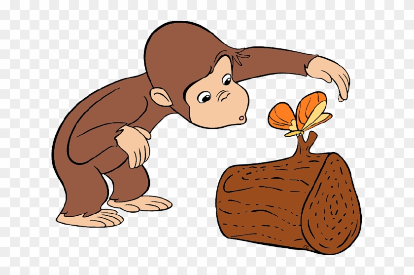 Curious George Decorating A Cake Curious George Admiring - Curious George Coloring Pages #293304