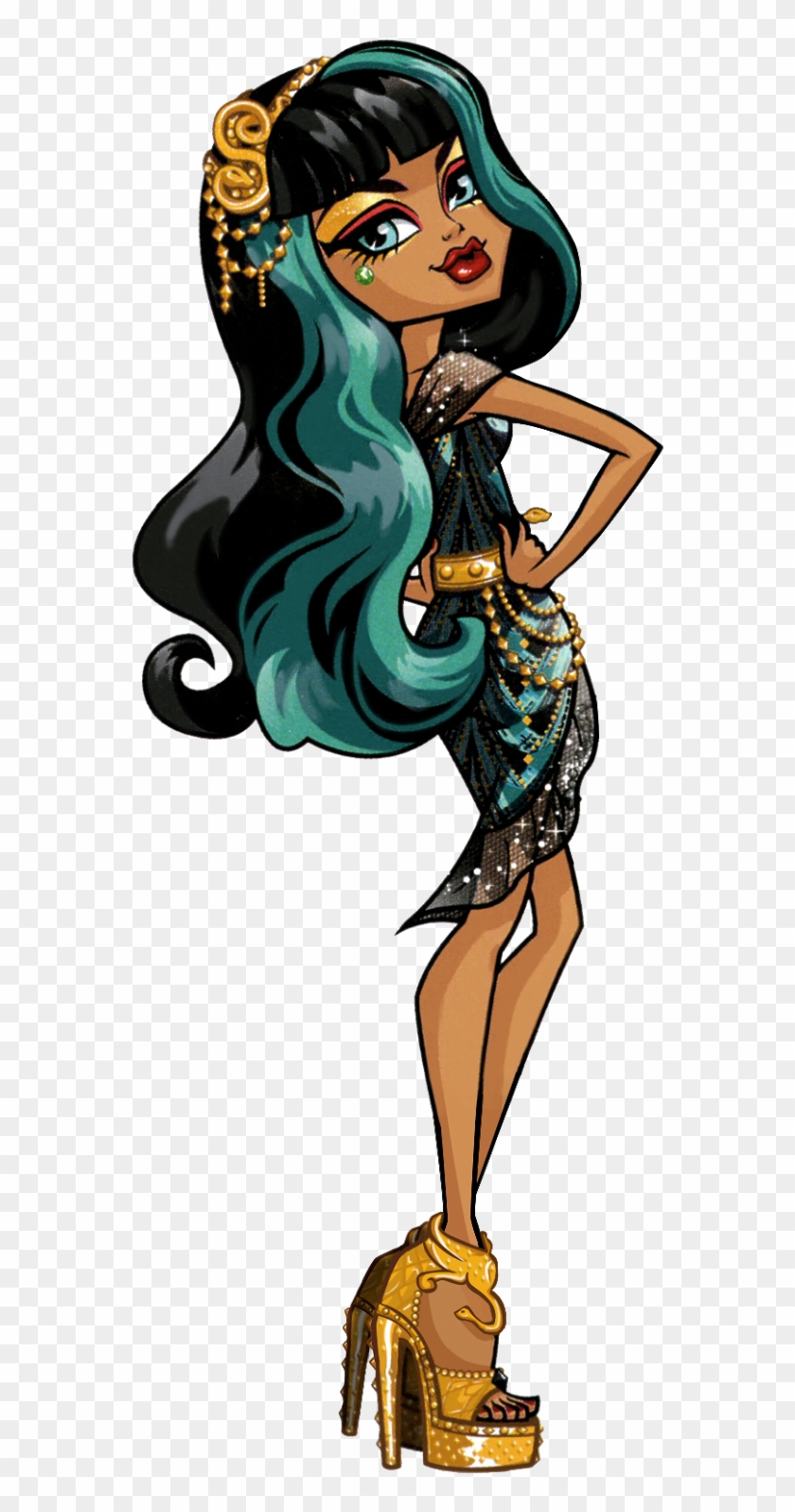 Monster High Artworks/png - Monster High Frights Camera Action Cleo #293312