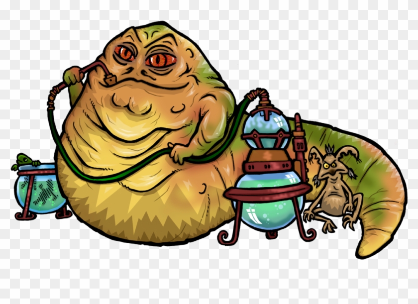 Jabba The Hutt And Salacious Crumb By Janimutikainen - Jabba The Hutt #293432