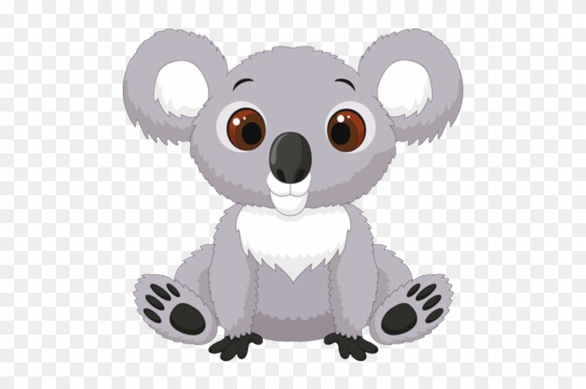 Cartoon Baby Koala Bear On A Transparent Background - Koala Cartoon Baby #293514