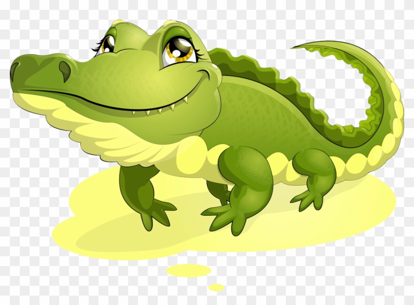 Crocodile Alligator Cartoon Illustration - Crocodile Alligator Cartoon Illustration #293663