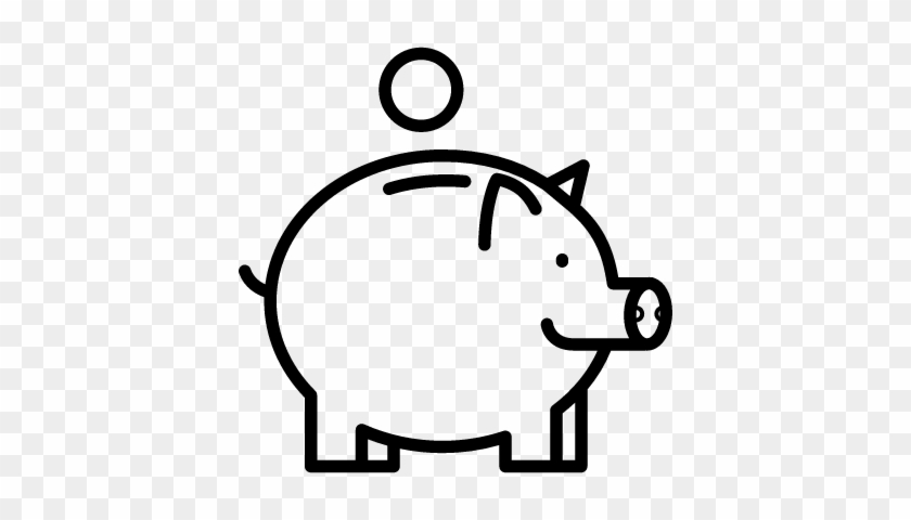 Big Piggy Bank Vector - Bank #293651