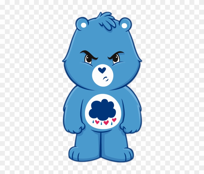 Grumpy Bear Care Bears Brown Bear Clip Art - Grumpy Bear Care Bear #293708