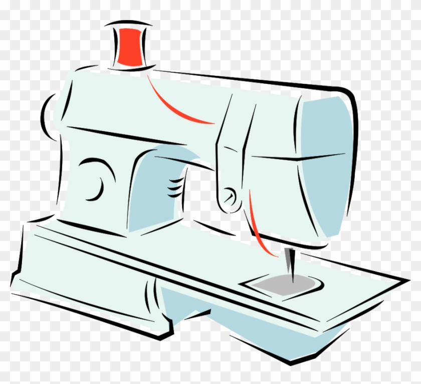 This Free Clip Arts Design Of Sewing Machine 01 - Sewing Machine Clip Art #293806