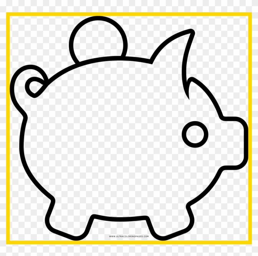 Inspiring Piggy Bank Coloring Page Ultra For To Color - Imagens De Poupança Para Colorir #293825