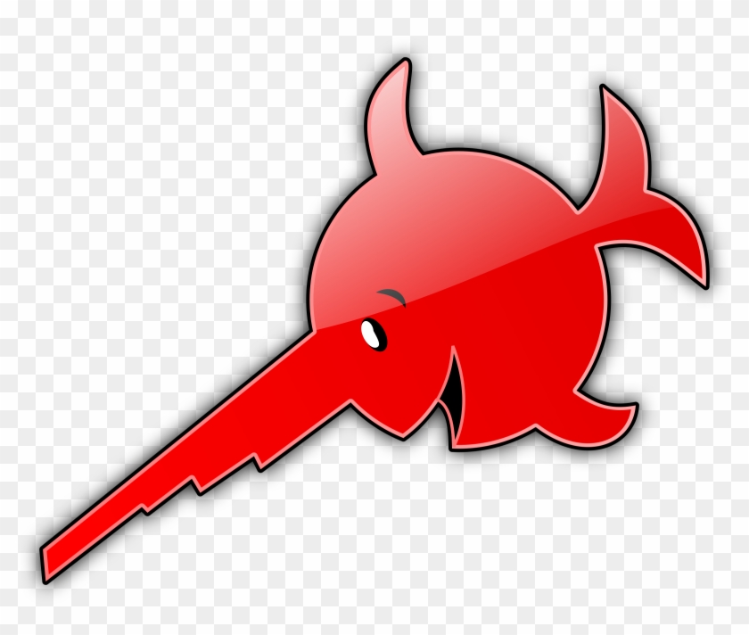 This Free Icons Png Design Of Laughing Swordfish - Clipart Sword Fish #293832