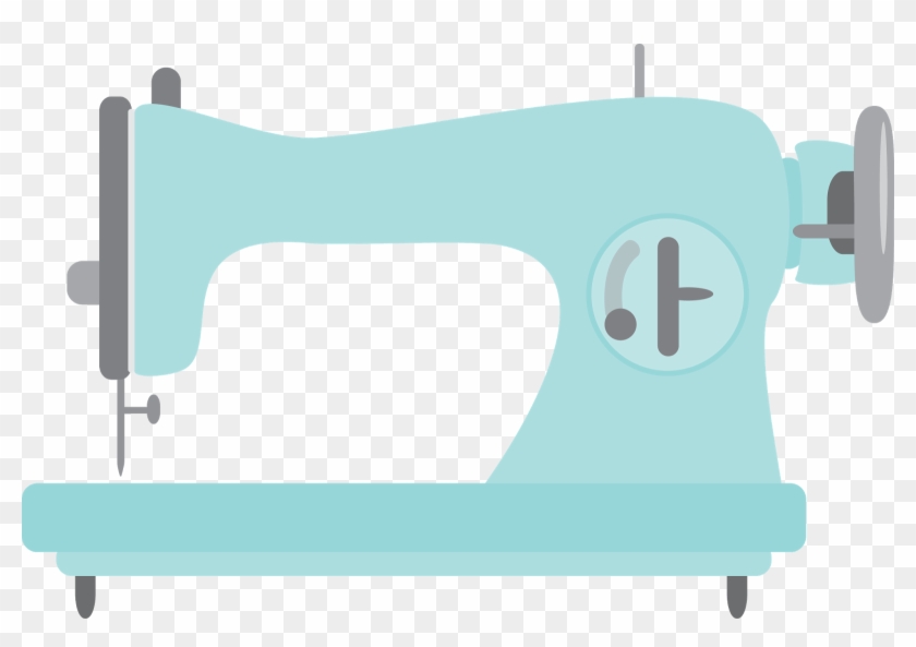 Sewing Things Clipart - Maquina De Coser Dibujo Png #293847