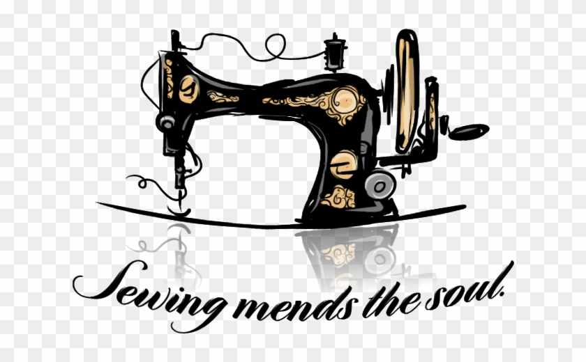 Left - Sewing Machine Retro #293851