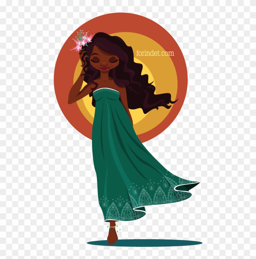 Caribbean Girl By Forindet - Caribbean Girl Art #293859