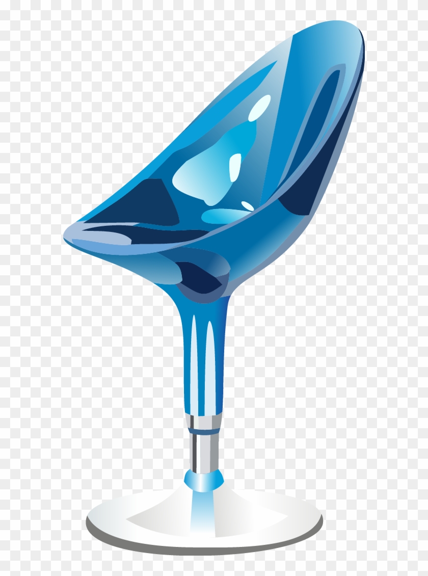 Blue Chair[b-015] - Blue Chairs #293865