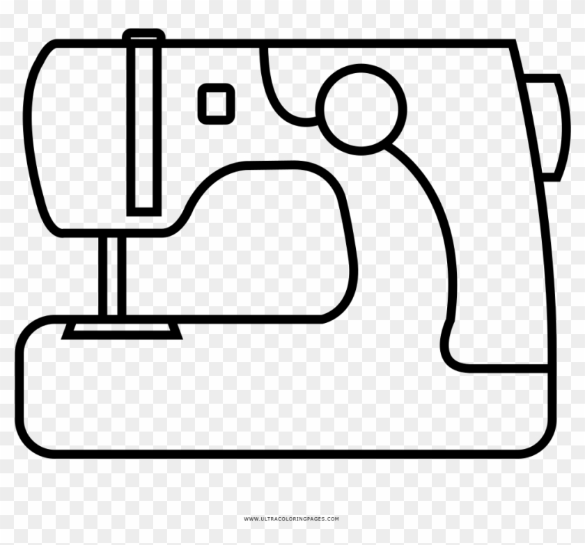 Sewing Machine Coloring Page - Sewing Machine Coloring Page #293896