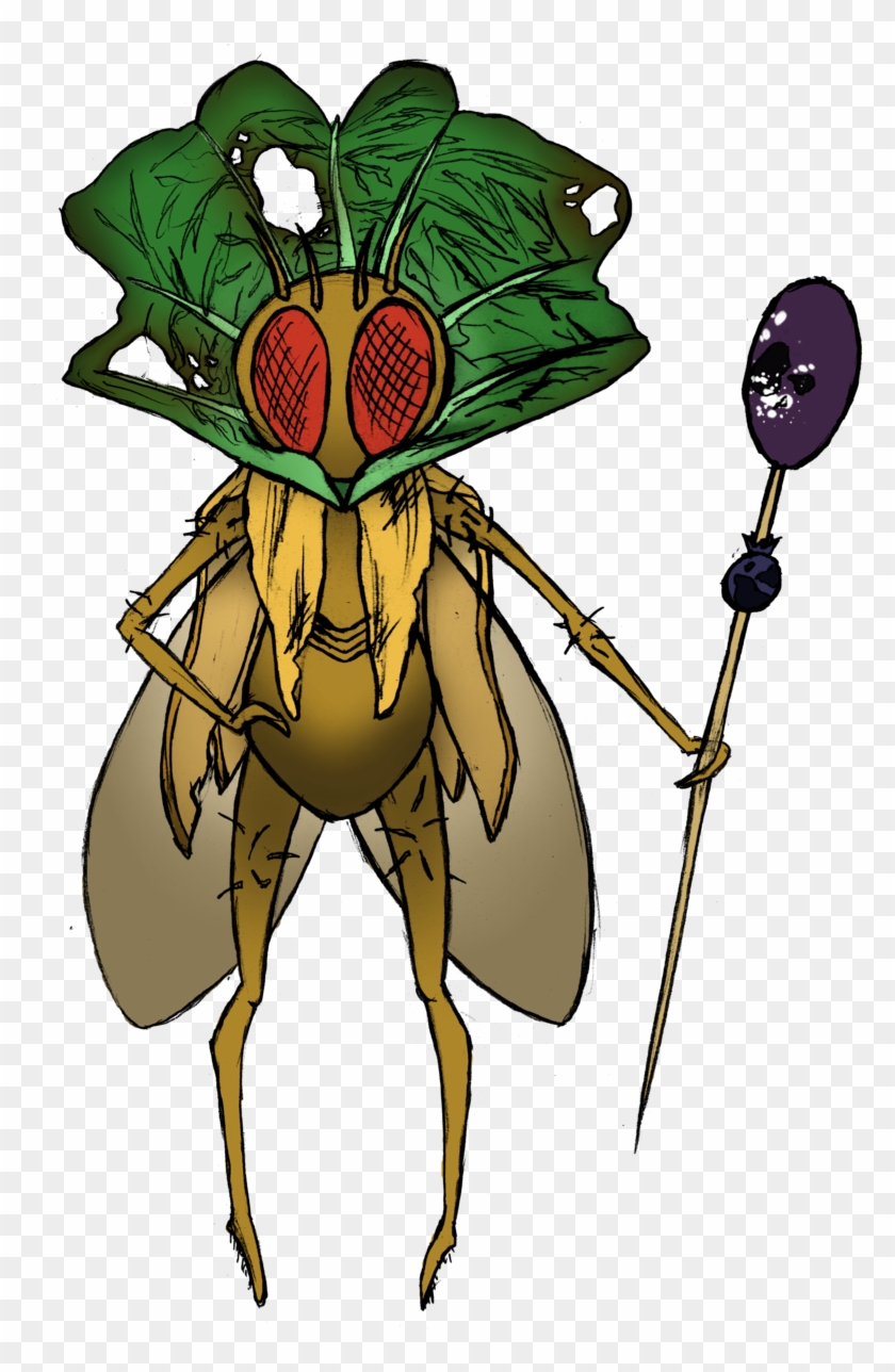 Lattice The Fruit Fly Queen By Zephyr-aryn - Does A Queen Fly Look Like #293982