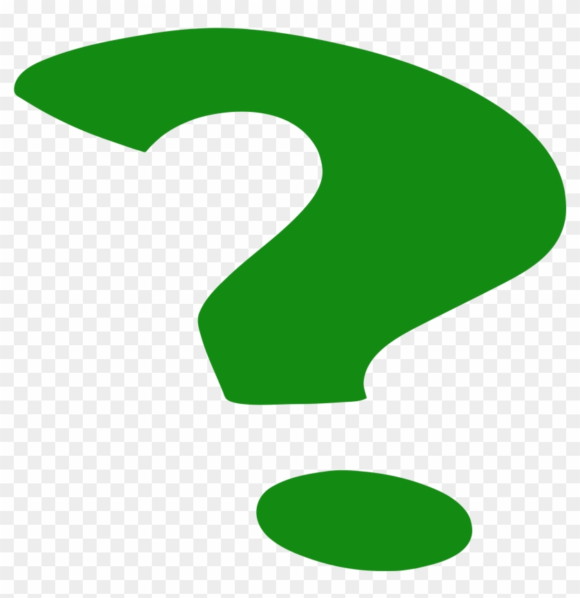 Green Question Mark Png #293993