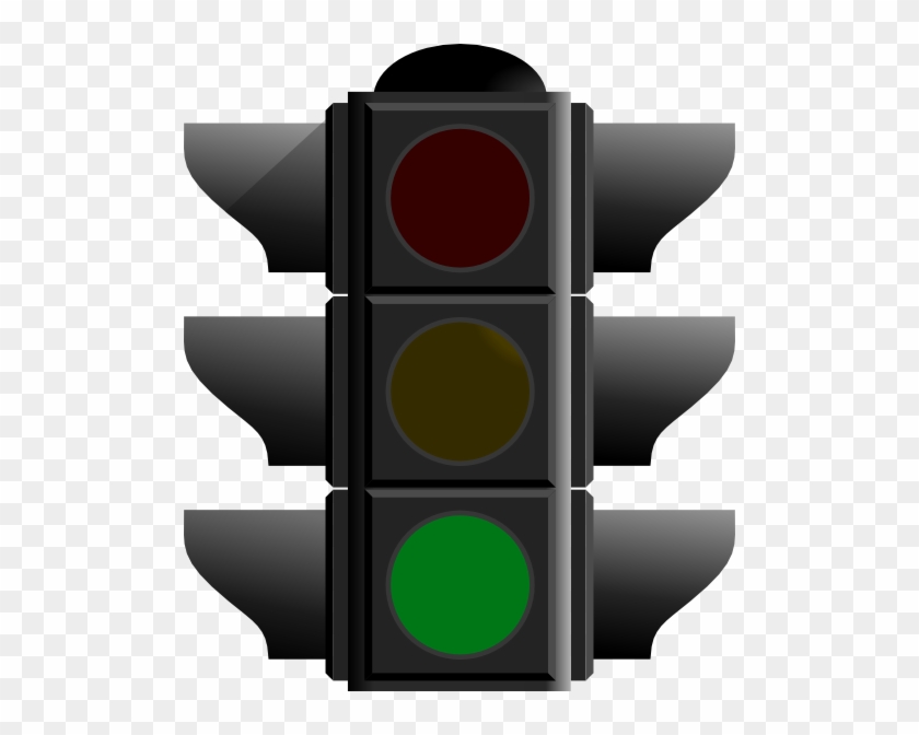 Green Traffic Light Clip Art At Clker - Traffic Light Flash Green #294057