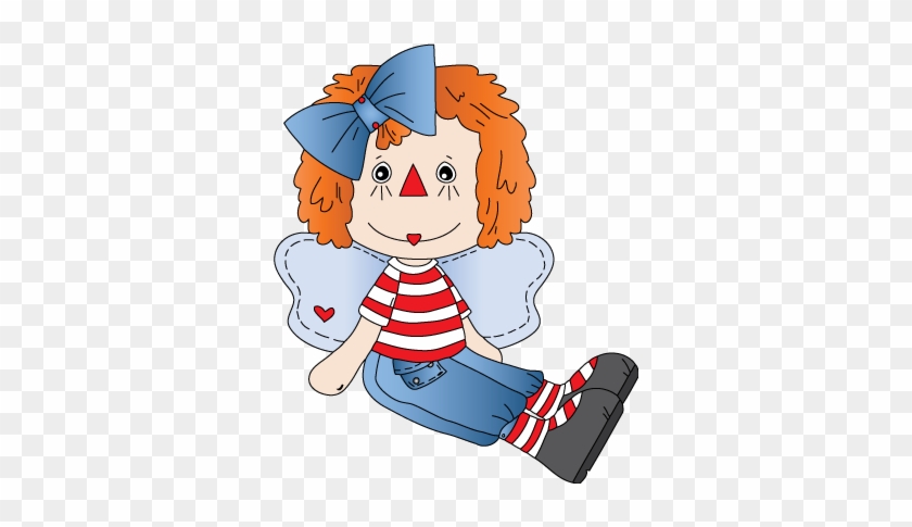 Raggedy Annabelle Is A Downloadable Machine Embroidery - Cartoon #294097