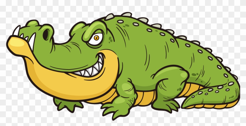 Crocodile Alligator Cartoon Illustration - Crocodile Alligator Cartoon Illustration #294222