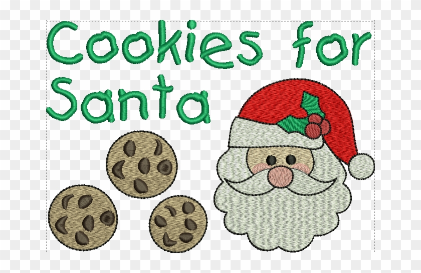 Cookies For Santa Mug Rug Or Doorknob Hanger Pattern - Cartoon #294202