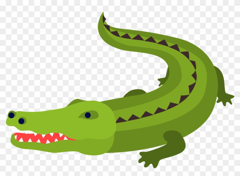 Crocodile Alligator Cartoon - American Crocodile #294251