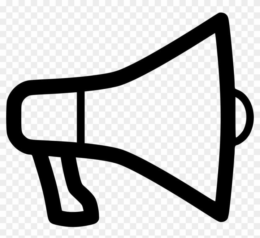 Megaphone Loudhailer Voice Svg Png Icon Free Download - Loud Hailer Icon #294364