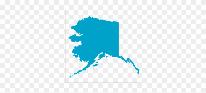 Colorful Usa With Individual States Outlines - Alaska Earthquake January 2018 #294380