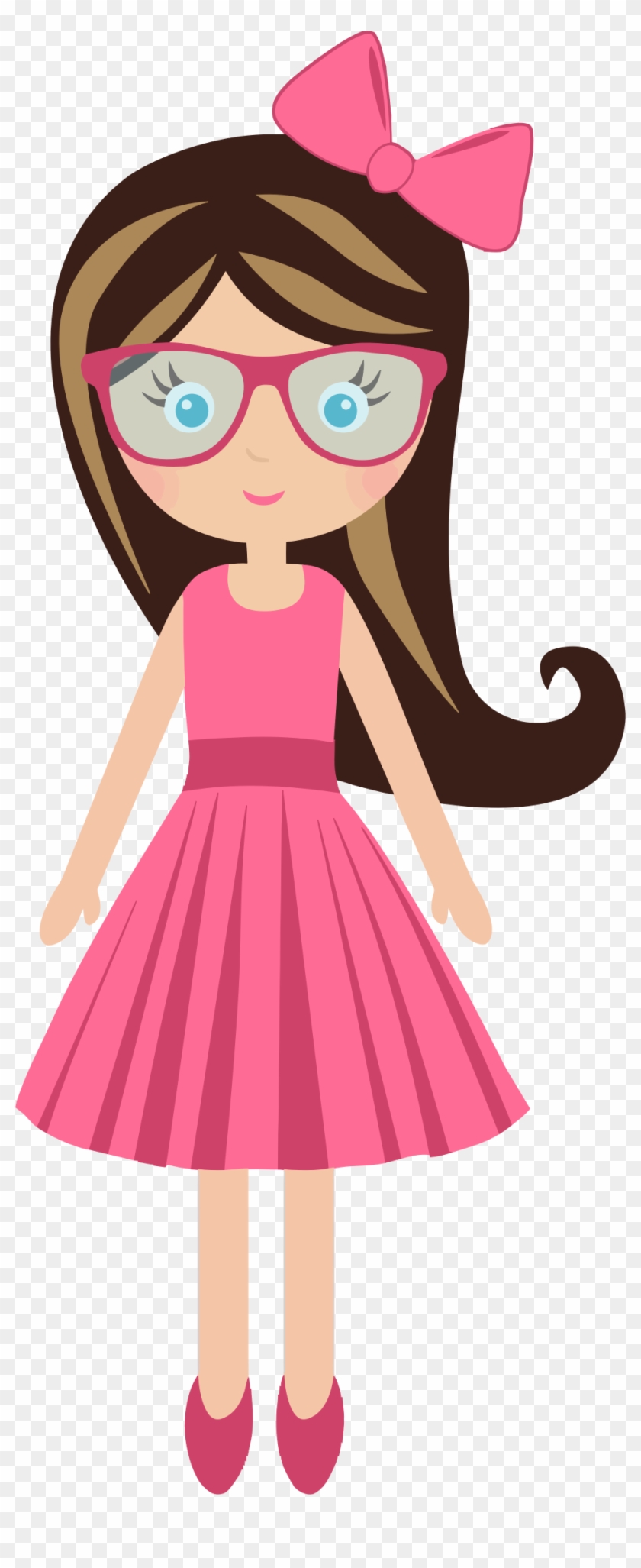 Big Image - Girl Cartoon Character Png #294384