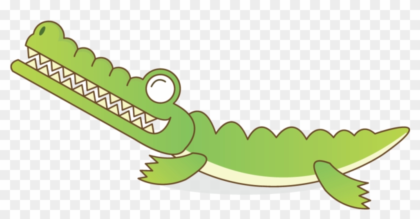 Crocodile Alligator Cartoon - Crocodile Cartoon Png #294416