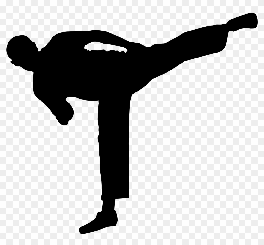 Karate Master Silhouette Png Clip Art Image - Karate Master Silhouette Png Clip Art Image #294427