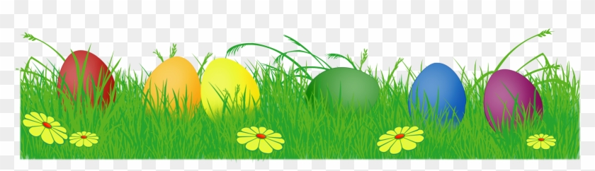 Easter Eggs In Grass Clipart - Easter Eggs Clip Art #294565
