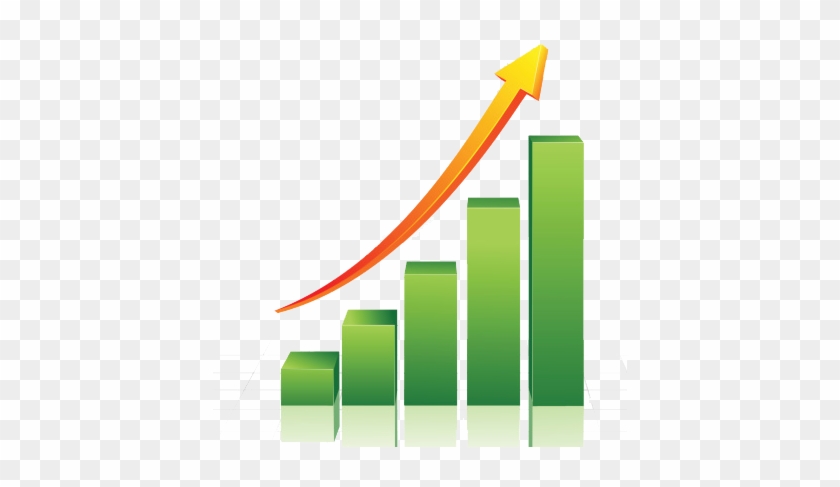 Arrow, Audit, Bar Chart, Business ,sales Graphics Png - Increase Green #294566